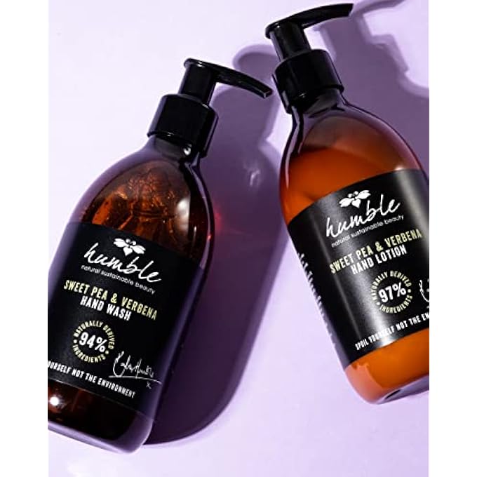 Humble SWEET PEA & VERBENA HAND WASH (285ML) - KATE PRODUCTS ARE CAREFULLY CREATED SO THAT YOU CAN SPOIL YOURSELF WITHOUT SPOILING THE ENVIRONMENT. CRUELTY FREE. - Image 5